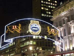 Christmas lights everyone make London seem magical